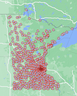 Map of Minnesota